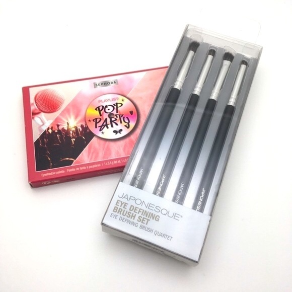 Sephora Other - Sephora Retired Pop Party Palette & Japonesque Brush Set